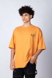 Remera oversize naranja - Imagen 3