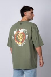 Remera oversize rhy aliwen militar - Imagen 3